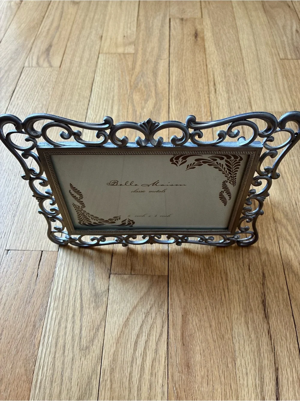 NWT Belle Maison Classic Metals Ornate photo frame 6 x 4 inch